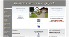 Desktop Screenshot of cugy-fr.ch